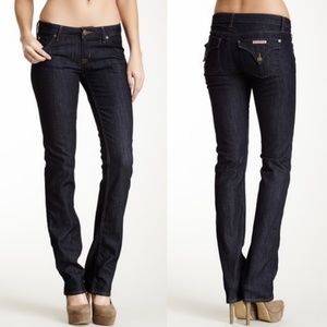 Hudson Collin flap skinny jeans in Reid wash